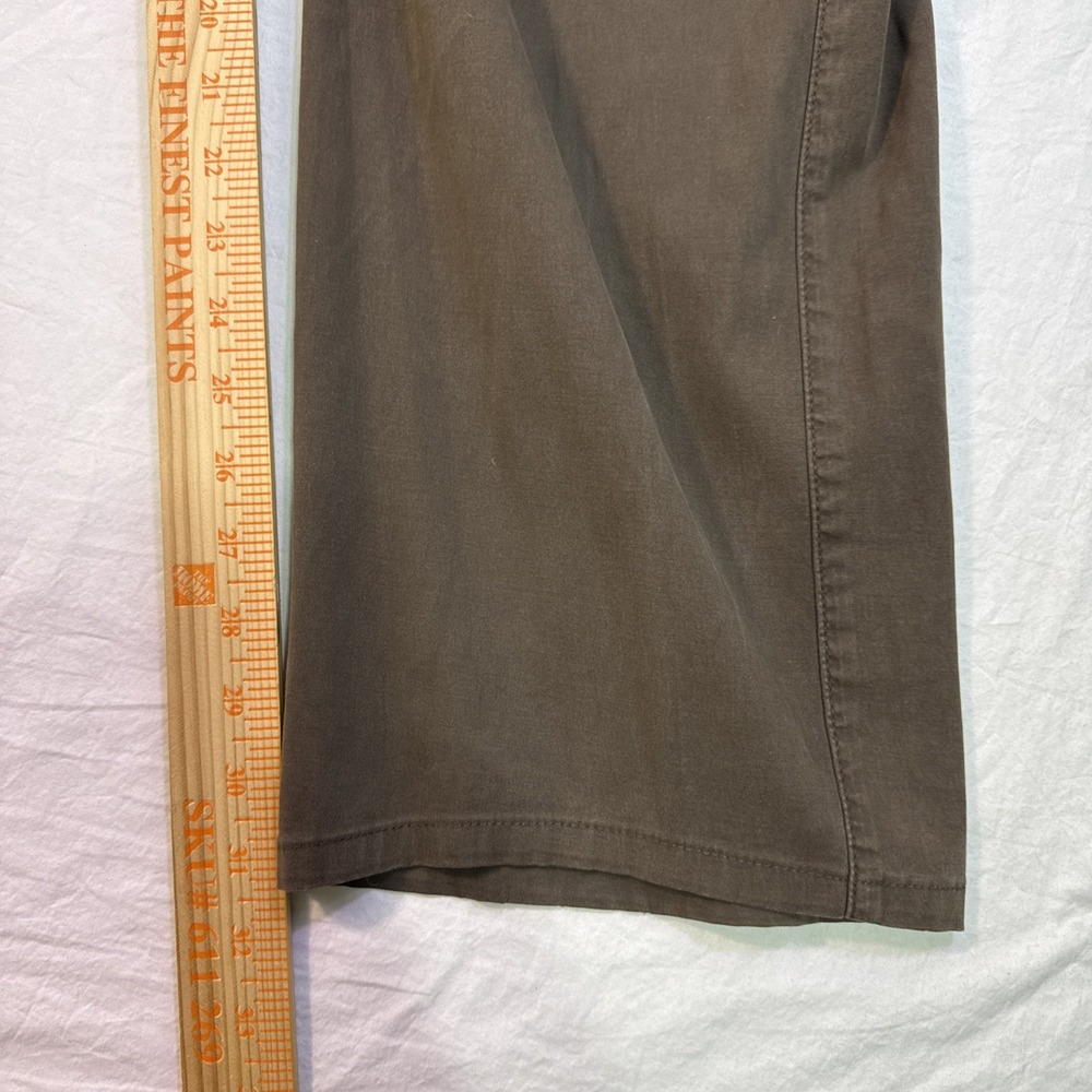 Ermenegildo Zegna jeans mens 36 brown straight wider leg - Picture 3 of 7